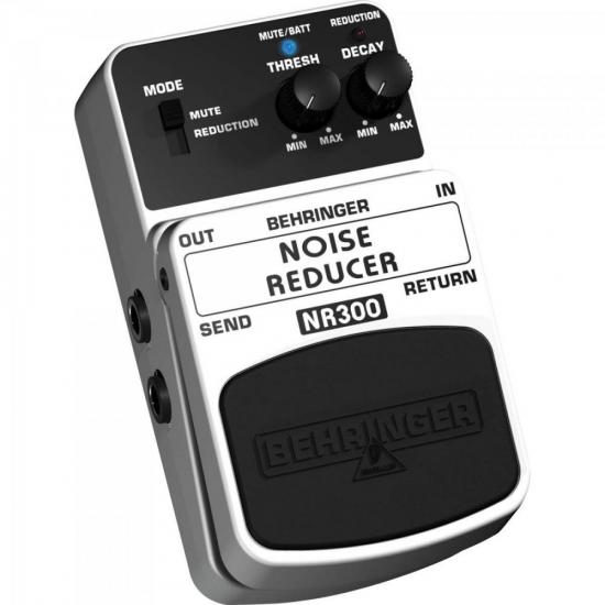 Pedal Guitarra Redutor de Ruídos NR300 Branco/Preto BEHRINGER por 0,00 à vista no boleto/pix ou parcele em até 1x sem juros. Compre na loja Mundomax!