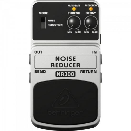 Pedal Guitarra Redutor de Ruídos NR300 Branco/Preto BEHRINGER por 0,00 à vista no boleto/pix ou parcele em até 1x sem juros. Compre na loja Mundomax!