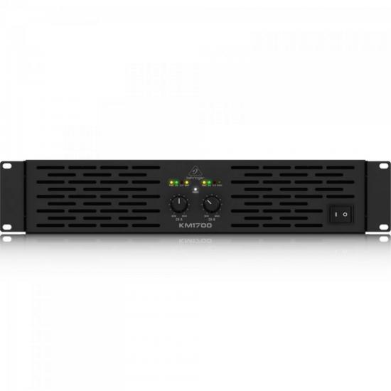 Amplificador Profissional 1700W KM1700 Preto BEHRINGER por 6.199,99 à vista no boleto/pix ou parcele em até 12x sem juros. Compre na loja Mundomax!