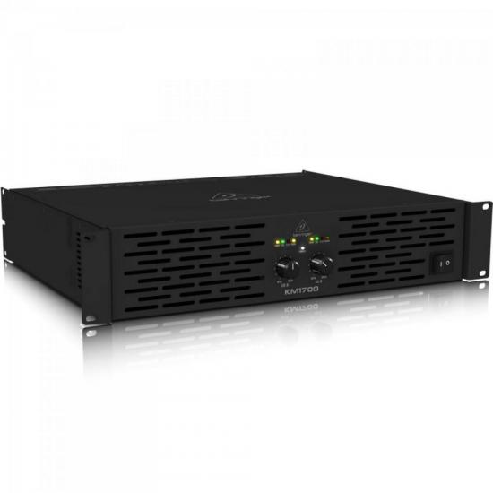 Amplificador Profissional 1700W KM1700 Preto BEHRINGER por 6.199,99 à vista no boleto/pix ou parcele em até 12x sem juros. Compre na loja Mundomax!