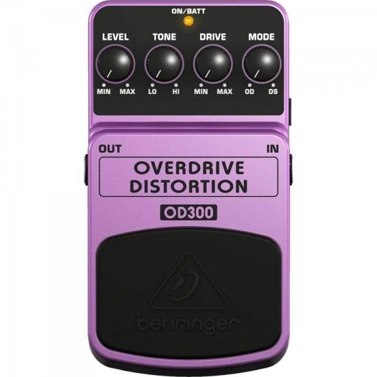 Pedal OVER DRIVE OD300 Roxo BEHRINGER (62626)