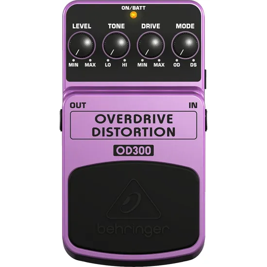 Pedal OVER DRIVE OD300 Roxo BEHRINGER (62626)