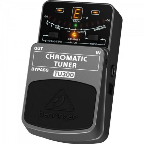 Pedal Afinador Cromático TU300 Cinza BEHRINGER por 483,99 à vista no boleto/pix ou parcele em até 10x sem juros. Compre na loja Mundomax!