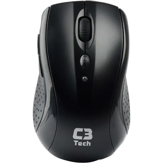 Mouse sem Fio 1600DPI M-W012BK Preto C3TECH (62673)
