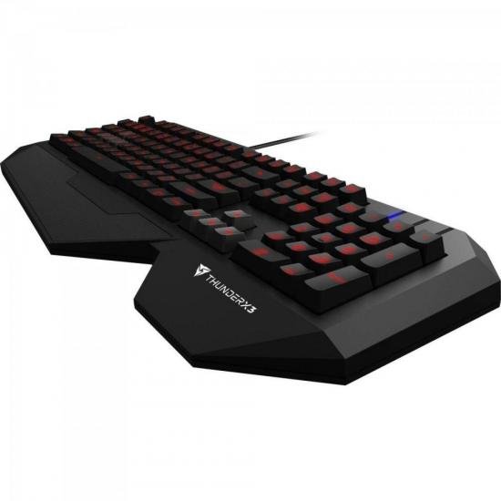 Teclado Gamer USB TK30 Preto THUNDERX3 por 180,90 à vista no boleto/pix ou parcele em até 7x sem juros. Compre na loja Mundomax!