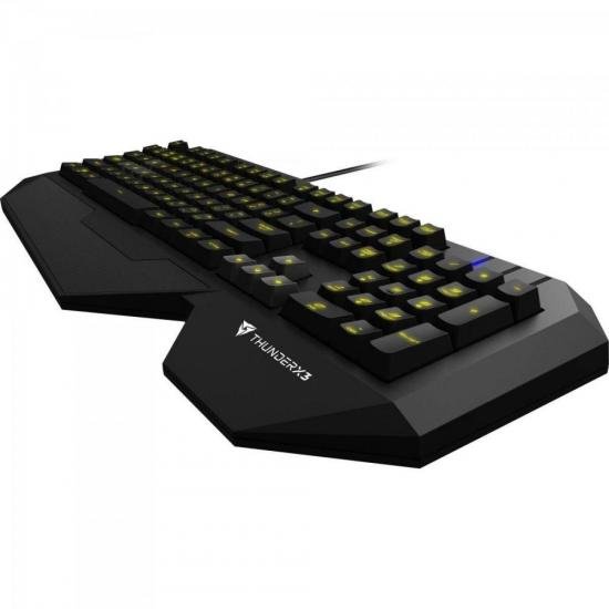 Teclado Gamer USB TK30 Preto THUNDERX3 por 180,90 à vista no boleto/pix ou parcele em até 7x sem juros. Compre na loja Mundomax!