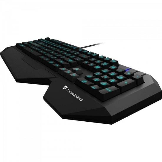 Teclado Gamer USB TK30 Preto THUNDERX3 por 180,90 à vista no boleto/pix ou parcele em até 7x sem juros. Compre na loja Mundomax!