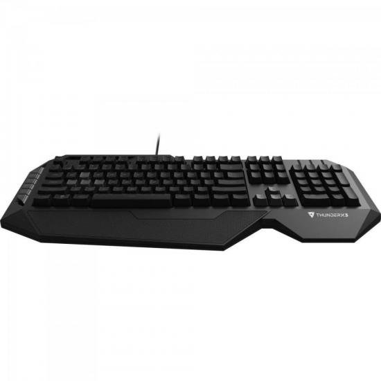 Teclado Gamer USB TK30 Preto THUNDERX3 por 180,90 à vista no boleto/pix ou parcele em até 7x sem juros. Compre na loja Mundomax!