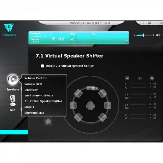 Headset Gamer Profissional 7.1 TH40 Preto THUNDERX3 por 391,90 à vista no boleto/pix ou parcele em até 10x sem juros. Compre na loja Mundomax!