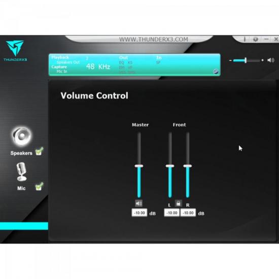 Headset Gamer Profissional 7.1 TH40 Preto THUNDERX3 por 391,90 à vista no boleto/pix ou parcele em até 10x sem juros. Compre na loja Mundomax!