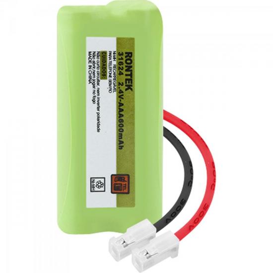 Bateria Recarregável Universal Para Telefone sem Fio NiMh 600mAh 2,4V (62756)