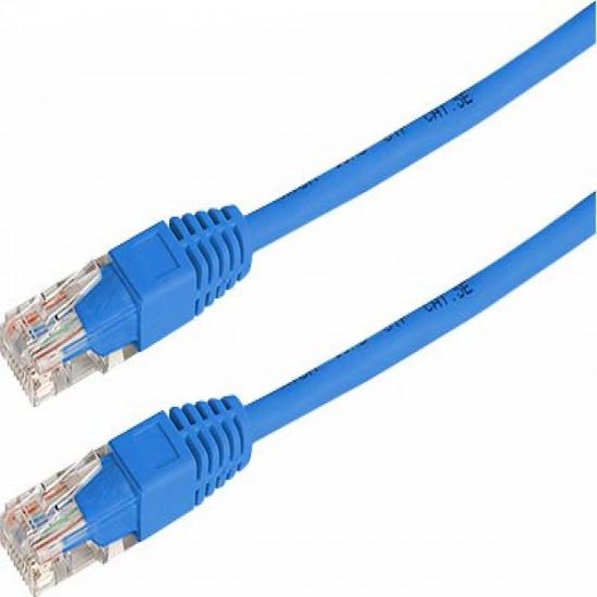 Patch Cord UTP CAT5e 10m CB0231-FU Azul RONTEK por 0,00 à vista no boleto/pix ou parcele em até 1x sem juros. Compre na loja Mundomax!