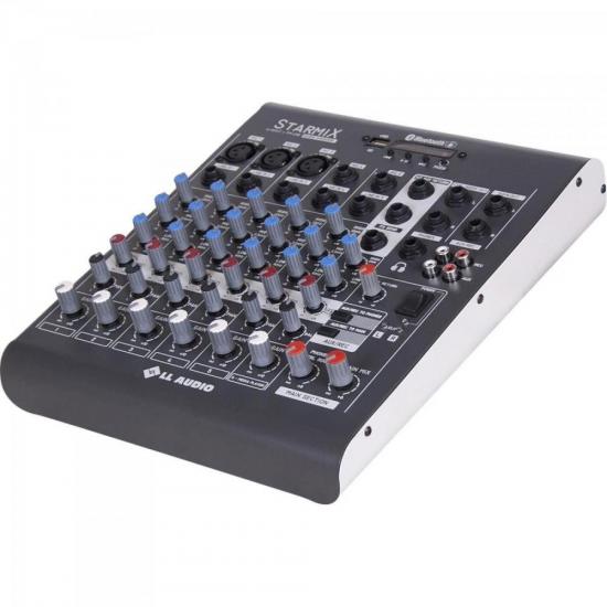 Mesa de Som 6 Canais Stereo Starmix XMS602R Cinza LL AUDIO por 0,00 à vista no boleto/pix ou parcele em até 1x sem juros. Compre na loja Mundomax!