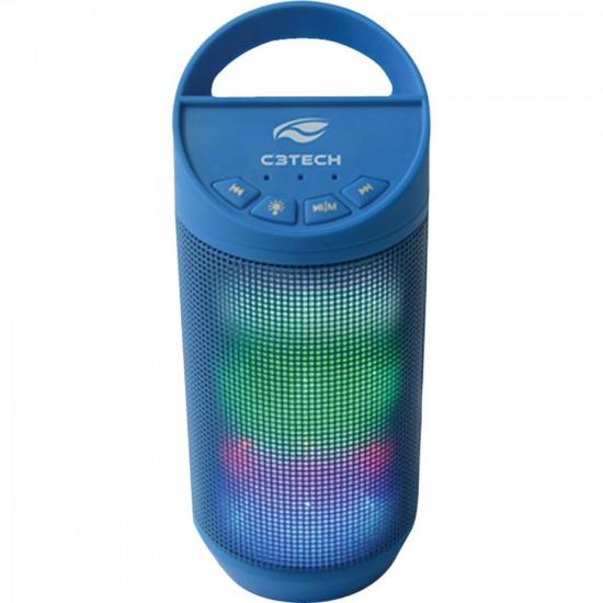 Caixa Multimídia 8W RMS Bluetooth SP-B50 Azul C3TECH por 0,00 à vista no boleto/pix ou parcele em até 1x sem juros. Compre na loja Mundomax!