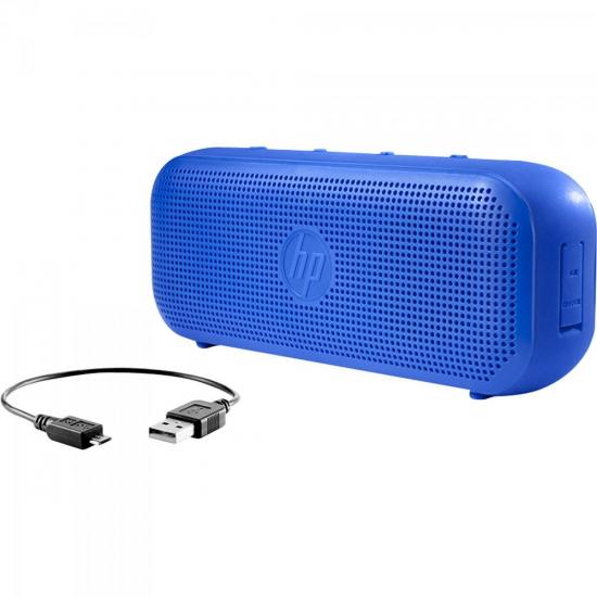 Caixa Multimídia 4W RMS Bluetooth S400 Azul HP por 0,00 à vista no boleto/pix ou parcele em até 1x sem juros. Compre na loja Mundomax!