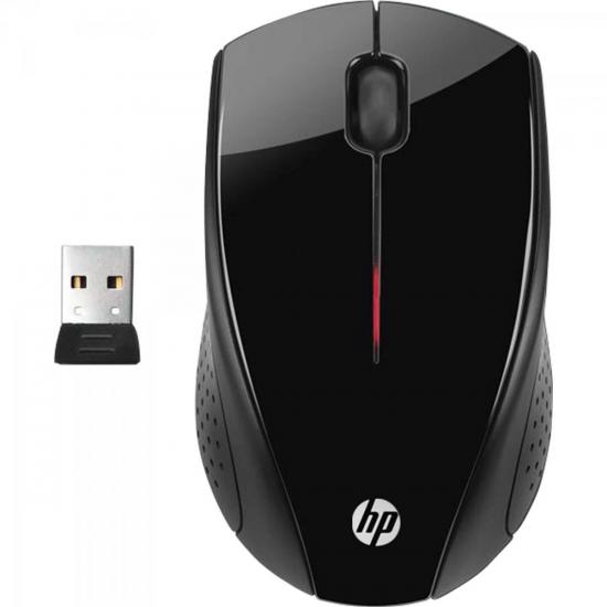 Mouse sem Fio USB 1600 DPI X3000 Preto HP por 0,00 à vista no boleto/pix ou parcele em até 1x sem juros. Compre na loja Mundomax!