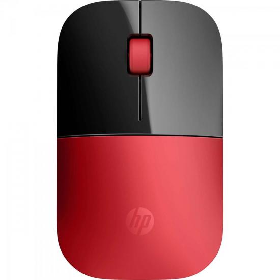 Mouse sem Fio USB 1200 DPI Z3700 Preto/Vermelho HP por 0,00 à vista no boleto/pix ou parcele em até 1x sem juros. Compre na loja Mundomax!