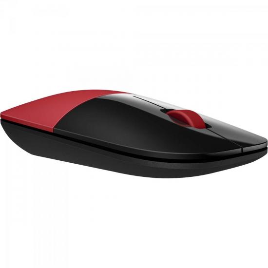 Mouse sem Fio USB 1200 DPI Z3700 Preto/Vermelho HP por 0,00 à vista no boleto/pix ou parcele em até 1x sem juros. Compre na loja Mundomax!