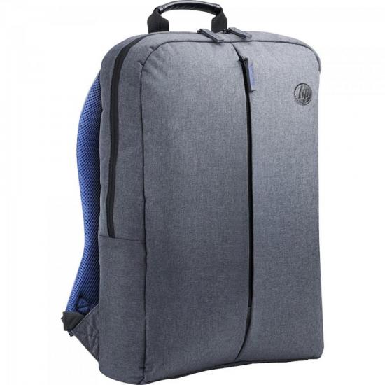 Mochila para Notebook 15,6\" ATLANTIS K0B39AAABL Cinza HP por 171,90 à vista no boleto/pix ou parcele em até 6x sem juros. Compre na loja Mundomax!