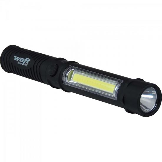 Lanterna Caneta LED DOUBLE Preta WAFT por 29,99 à vista no boleto/pix ou parcele em até 1x sem juros. Compre na loja Mundomax!