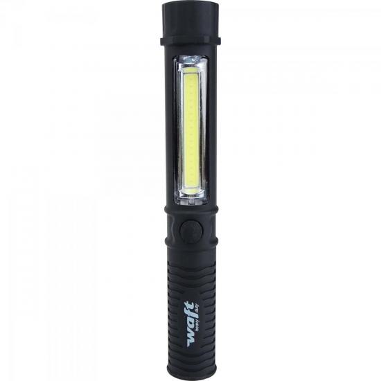 Lanterna Caneta LED DOUBLE Preta WAFT por 29,99 à vista no boleto/pix ou parcele em até 1x sem juros. Compre na loja Mundomax!
