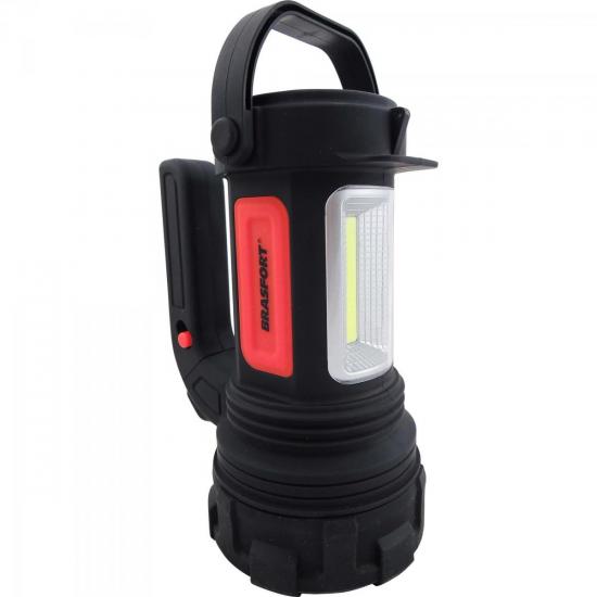 Lanterna LED ALFA Preta BRASFORT por 82,99 à vista no boleto/pix ou parcele em até 3x sem juros. Compre na loja Mundomax!