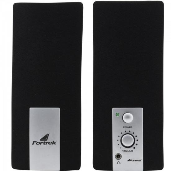 Caixa Multimídia 2.0 2W RMS SK-101 Preto FORTREK por 28,90 à vista no boleto/pix ou parcele em até 1x sem juros. Compre na loja Mundomax!