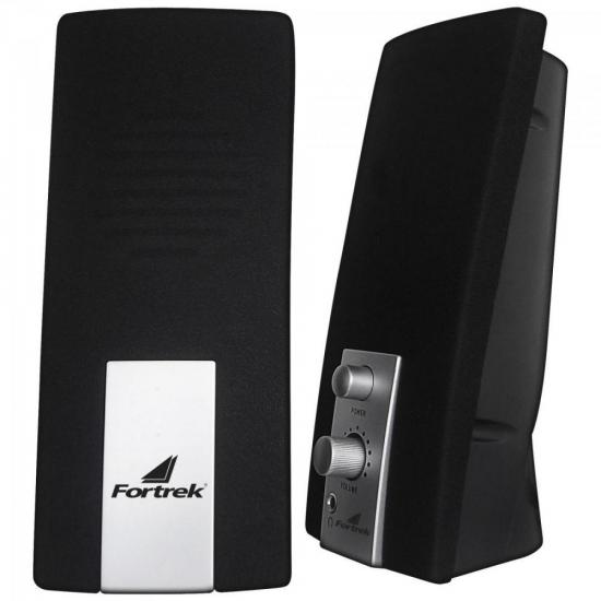 Caixa Multimídia 2.0 2W RMS SK-101 Preto FORTREK por 28,90 à vista no boleto/pix ou parcele em até 1x sem juros. Compre na loja Mundomax!