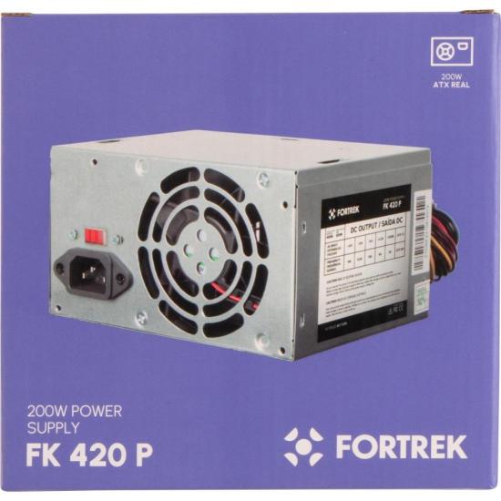 Fonte ATX Fortrek PWS-2003 200W 20+4P FK420P por 64,41 à vista no boleto/pix ou parcele em até 2x sem juros. Compre na loja Fortrek!