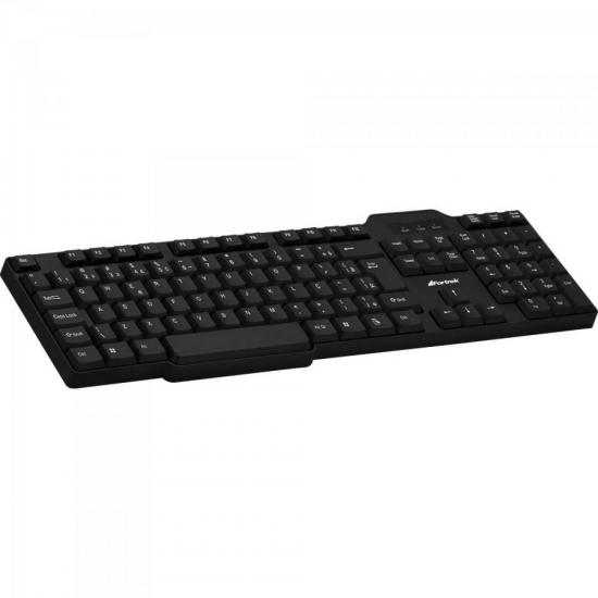Teclado Standard USB SKL-105 Preto FORTREK por 25,90 à vista no boleto/pix ou parcele em até 1x sem juros. Compre na loja Mundomax!