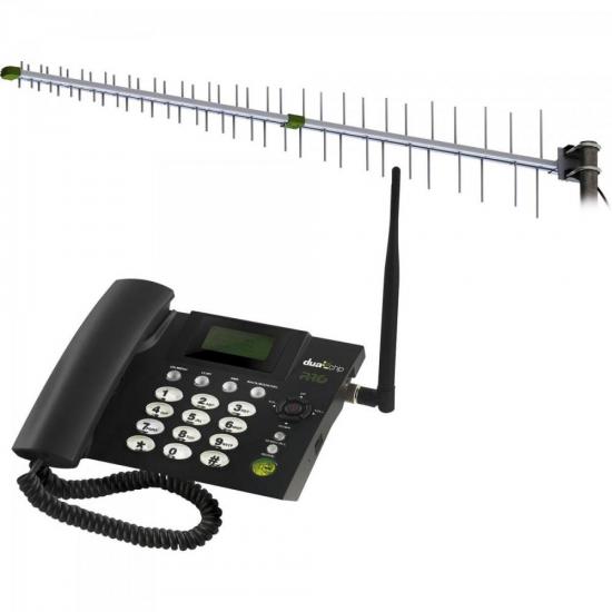 Kit Telefone Celular Fixo PROKS-5400 Preto PROELETRONIC por 0,00 à vista no boleto/pix ou parcele em até 1x sem juros. Compre na loja Mundomax!