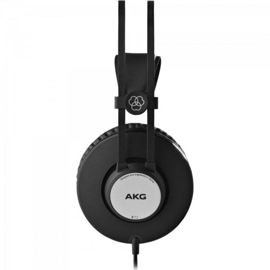 Fone De Ouvido AKG K72 Profissional Preto por 349,00 à vista no boleto/pix ou parcele em até 10x sem juros. Compre na loja Mundomax!