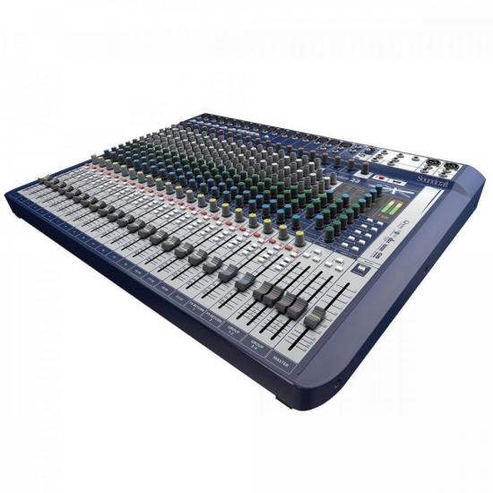 Mesa De Som Soundcraft Signature 22 Canais por 7.999,00 à vista no boleto/pix ou parcele em até 12x sem juros. Compre na loja Mundomax!