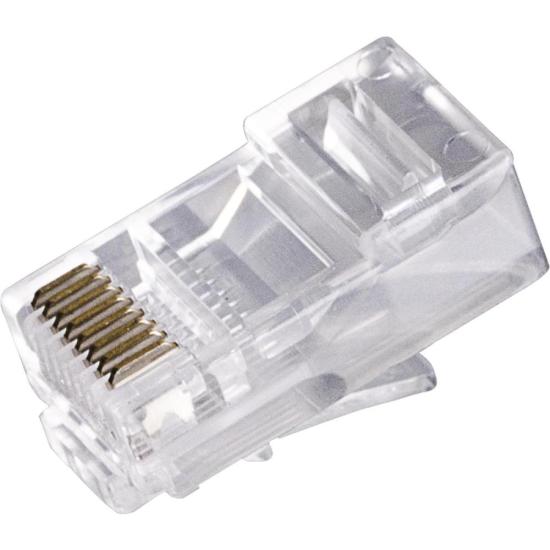 Conector Macho CAT5E RJ45 201 Fortrek FK 120E por 37,53 à vista no boleto/pix ou parcele em até 1x sem juros. Compre na loja Fortrek!
