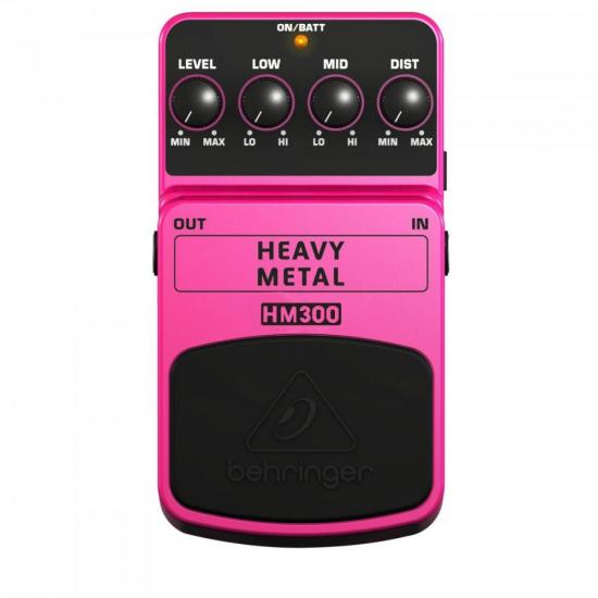 Pedal Para Guitarra Heavy Metal Hm300 BEHRINGER por 0,00 à vista no boleto/pix ou parcele em até 1x sem juros. Compre na loja Mundomax!