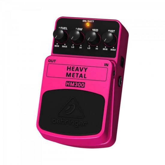 Pedal Para Guitarra Heavy Metal Hm300 BEHRINGER por 0,00 à vista no boleto/pix ou parcele em até 1x sem juros. Compre na loja Mundomax!