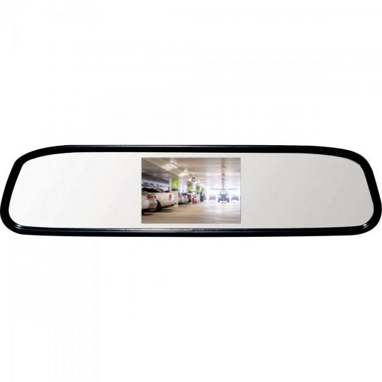 Retrovisor Interno com Câmera de Ré RS-501BR Preto ROADSTAR por 0,00 à vista no boleto/pix ou parcele em até 1x sem juros. Compre na loja Mundomax!