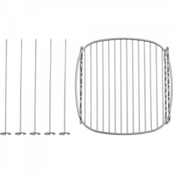 Grelha Fritadeira com Espetos Para AirFryer RI9240 WALITA ACESSÓRIOS por 0,00 à vista no boleto/pix ou parcele em até 1x sem juros. Compre na loja Mundomax!
