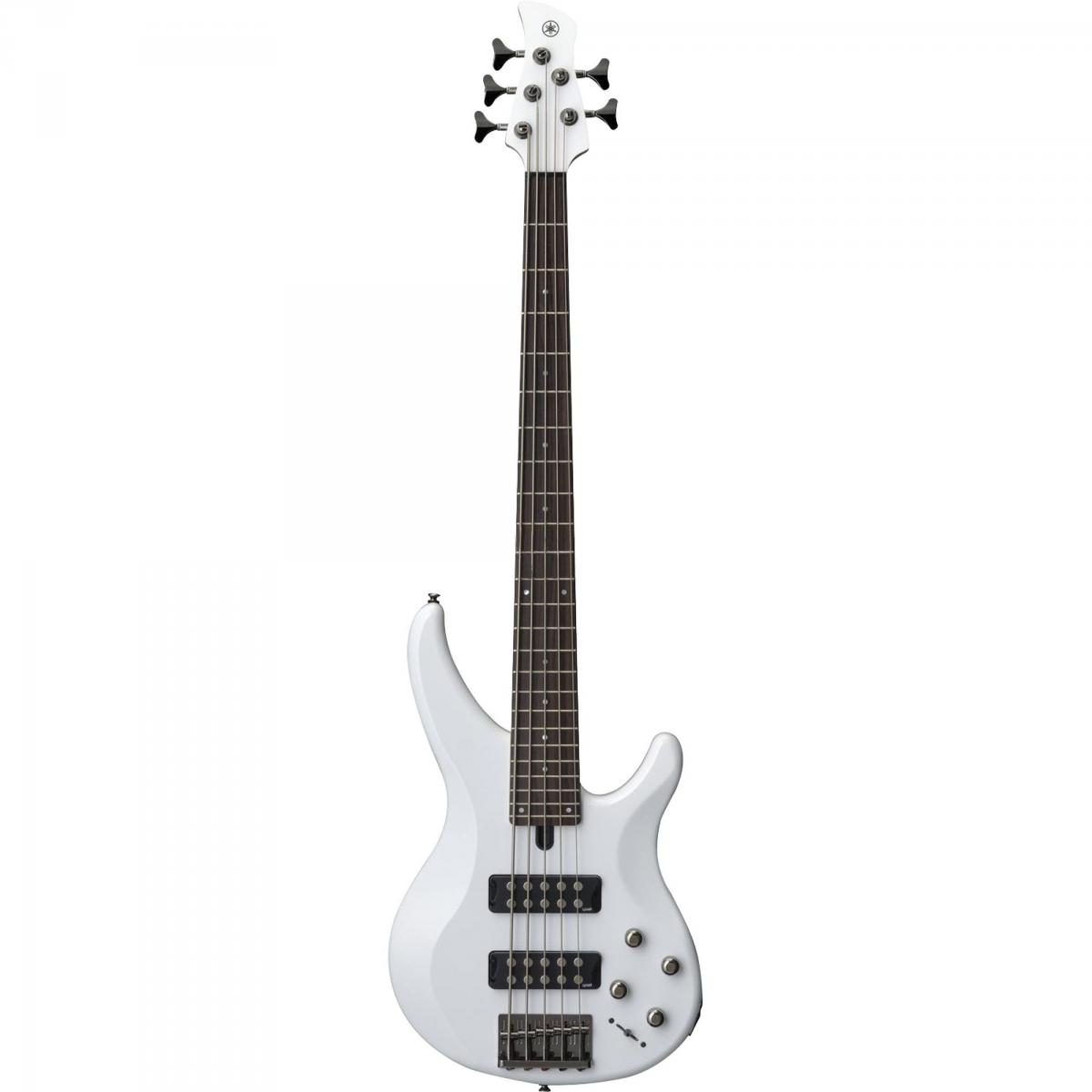 Contrabaixo Yamaha TRBX305 Ativo 5 Cordas Branco - Mundomax