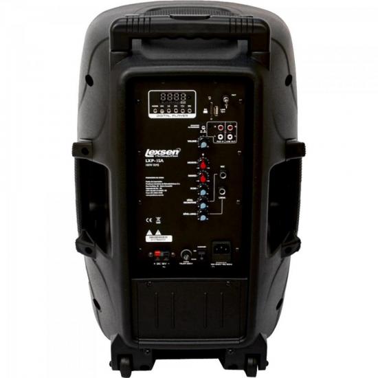 Caixa Acústica Ativa Amplificada 100w LXP-15A Preto LEXSEN por 0,00 à vista no boleto/pix ou parcele em até 1x sem juros. Compre na loja Mundomax!