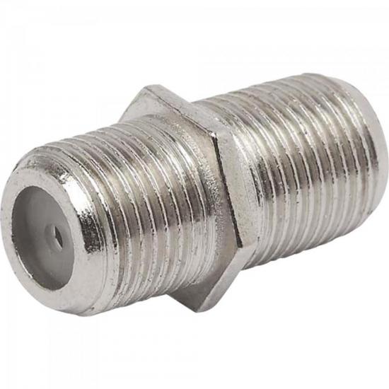 Emenda F Fêmea Cromada MXT por 0,00 à vista no boleto/pix ou parcele em até 1x sem juros. Compre na loja Mundomax!