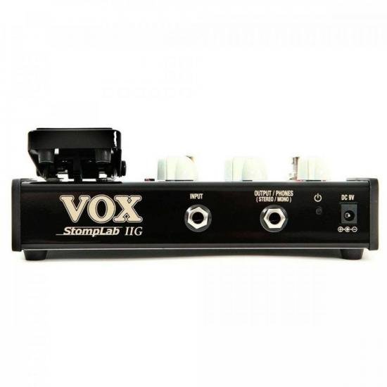 Pedaleira de Efeito para Guitarra VOX STOMPLAB 2G Preta por 1.003,90 à vista no boleto/pix ou parcele em até 12x sem juros. Compre na loja Mundomax!