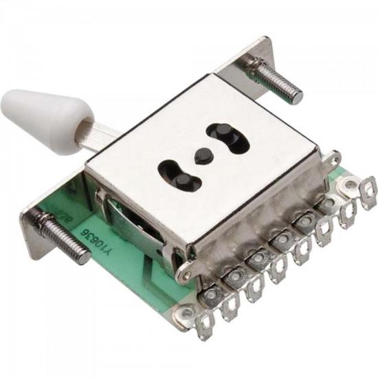Chave Seletora Para Guitarra 5 Vias MXT por 0,00 à vista no boleto/pix ou parcele em até 1x sem juros. Compre na loja Mundomax!