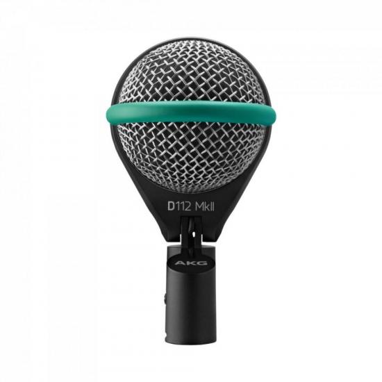 Microfone Para Bumbo AKG D112 MKII Dinâmico Preto por 1.599,00 à vista no boleto/pix ou parcele em até 12x sem juros. Compre na loja Mundomax!