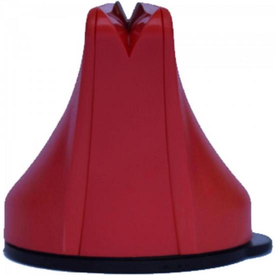 Afiador de Facas VERMELHO YUZE por 0,00 à vista no boleto/pix ou parcele em até 1x sem juros. Compre na loja Mundomax!