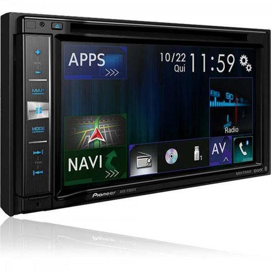 Central Multimídia AVIC-F980TV Preto PIONEER - Mundomax