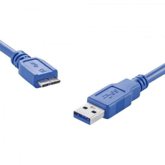 Cabo de Dados USB 3.0 A Macho x Micro USB 3.0 Macho 2m CBX-U3AMSSM200 por 0,00 à vista no boleto/pix ou parcele em até 1x sem juros. Compre na loja Mundomax!