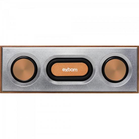 Caixa Multimídia 2.0 6W RMS CS-72 Madeira/Prata EXBOM por 0,00 à vista no boleto/pix ou parcele em até 1x sem juros. Compre na loja Mundomax!