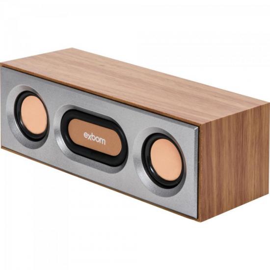 Caixa Multimídia 2.0 6W RMS CS-72 Madeira/Prata EXBOM por 0,00 à vista no boleto/pix ou parcele em até 1x sem juros. Compre na loja Mundomax!