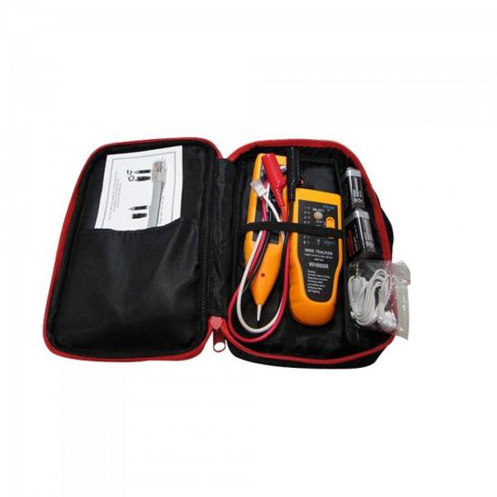 Testador de Cabo Zumbidor WH-806R Amarelo/Preto SECCON por 0,00 à vista no boleto/pix ou parcele em até 1x sem juros. Compre na loja Mundomax!